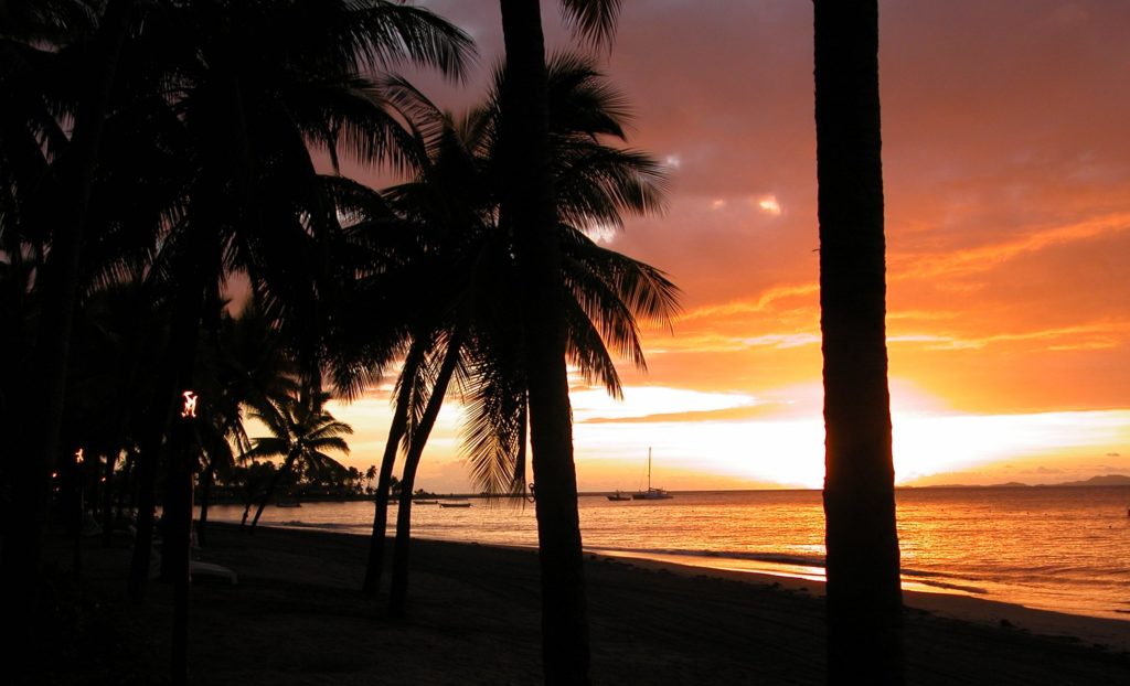 OCEANIA | FIJI | Sunset across Nandi Fiji 2004